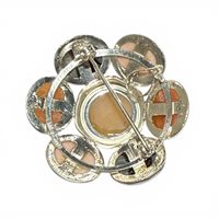 Brosche Mandile 1922 Dame Cammei  in Silber Conchiglia 2MSPCM44 - 2MSPCM44